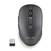 NGS Evo Rust Black Raton Inalambrico USB 1600dpi - 5 Botones - Recargable - Uso Diestro