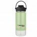 Safta Real Madrid Botella Isotermica - Capacidad 420ml - Pajita Interior - Revestimiento Interior de Cobre - Tapa Antifugas - 12h Caliente - 24h Frio - 7x24cm - Color Verde
