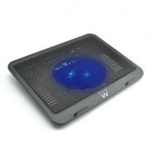 Ewent Soporte para Portatil - 1 Ventilador Silencioso hasta 15.6" - Color Negro Ewent Soporte para Portatil - 1 Ventilador Silencioso hasta 15.6" - Color Negro