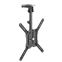 Ewent EW1511 Soporte de Techo para Pantallas 23-55" - Angulo de Giro 360Âº - Plegable - Peso Max. 20kg - VESA Max. 400x400mm - Color Negro