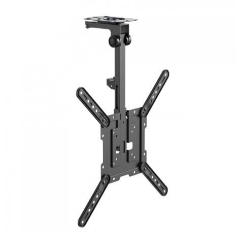 Ewent EW1511 Soporte de Techo para Pantallas 23-55" - Angulo de Giro 360Âº - Plegable - Peso Max. 20kg - VESA Max. 400x400mm - Color Negro