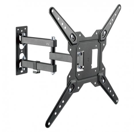 Ewent Soporte de Pared para TV de 23" hasta 55"- Movimiento Completo- 3 Pivotes- VESA Maximo 400x400 Color Negro
