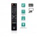 Ewent Control Remoto 4 en 1 Universal - Programable con Cable Micro USB y PC - Color Negro