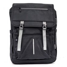 Ewent EW2537 Vintage Mochila para Portatil hasta 16,1" - Imprermeable - Correa para Trolley - Espalda y Hombros Transpirables - Color Negro Ewent EW2537 Vintage Mochila para Portatil hasta 16,1" - Imprermeable - Correa para Trolley - Espalda y Hombros Transpirables - Color Negro