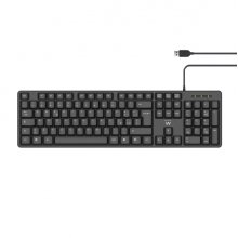 Ewent Teclado con Cable USB - Perfil Delgado - Disposicion Italiana QWERTY IT - Plastico ABS - Cable de 1.35m - Color Negro Ewent Teclado con Cable USB - Perfil Delgado - Disposicion Italiana QWERTY IT - Plastico ABS - Cable de 1.35m - Color Negro