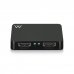 Ewent Duplicador HDMI 1x2 - Resolucion 4K a 30Hz - Incluye Cable de Alimentacion de 80cm - Indicador LED - Color Negro