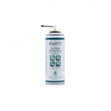 Ewent Spray de Limpieza para Contactos - 200ml - Limpieza en Seco - Color Incoloro