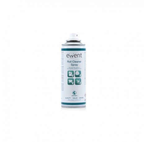 Ewent Spray de Limpieza para Rodillos de Impresora - Aerosol - Color Transparente