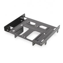 Ewent Soporte de Montaje Adaptador de 5.25" HDD/SSD de 2.5 y 3.5" - Permite Montaje de HDD/SSD de 2.5 y 3.5" - Color Titanium