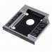 Ewent Adaptador Disco Duro de 7/9.5mm para Unidad Optica de 12.7mm en Portatil - Velocidad de Transferencia hasta 6 Gbps - Compatible con HP, Dell, Acer, Benq, ASUS, Lenovo, Great Wall - Color Plata