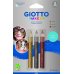 Giotto Make Up Metallic Pack con 3 Lapices Cosmeticos - Se Lava con Agua - Dermatologicamente Testado - Colores Metalicos Surtidos