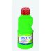 Giotto Extra Quality Fluo Tempera - 250ml - Lispa para el Uso - Botella Bio Pet - Color Verde Fluorescente
