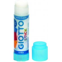 Giotto Stick Barra de Pegamento Grande - Capacidad 40gr - Sin Disolventes - Secado Rapido - Apto para Uso Escolar (12 uds)