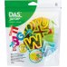 Das Junior Pack con 26 Moldes en Forma de Letra para Plastilina y 1 Rodillo
