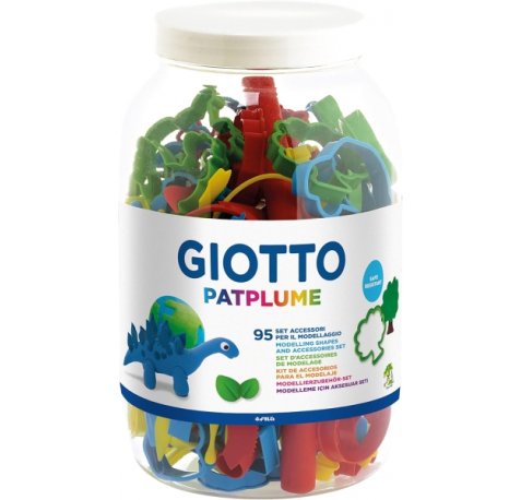 Giotto Patplumen Pack con 95 Accesorios para Modelaje de Plastilina