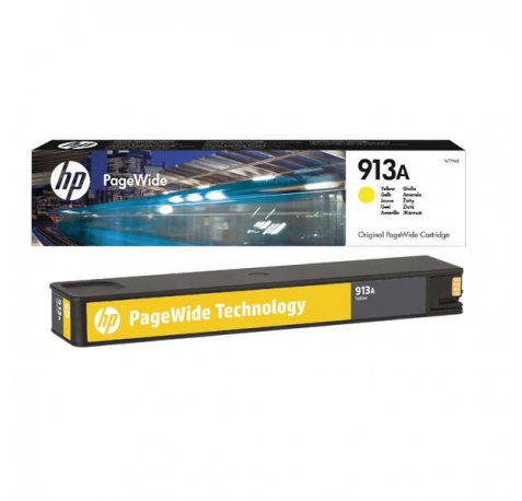 HP 913A Amarillo Cartucho de Tinta Original - F6T79AE