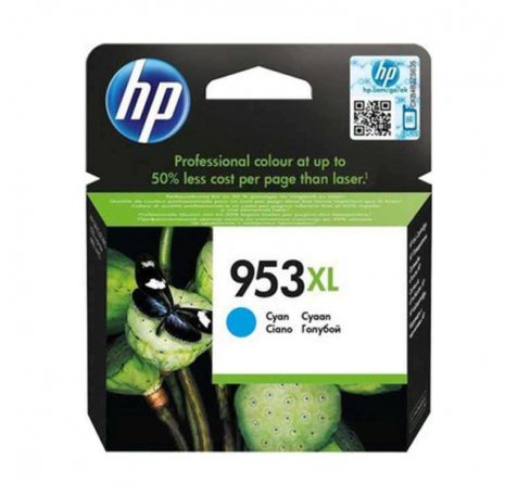 HP 953XL Cyan Cartucho de Tinta Original - F6U16AE