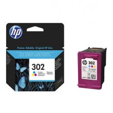 HP 302 Color Cartucho de Tinta Original - F6U65AE