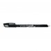 Tratto Cancellik Boligrafo de Bola - Tinta Borrable - Trazo 0.4mm - Doble Goma - Color Negro (12 uds)