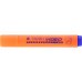 Tratto Video Marcador Fluorescente - Punta Biselada - Tinta Base de Agua - Secado Rapido - Color Naranja Fluorescente (12 uds)