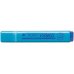 Tratto Video Marcador Fluorescente - Punta Biselada - Tinta Base de Agua - Secado Rapido - Color Azul Fluorescente (12 uds)