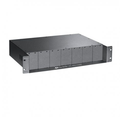 TP-Link Omada FC1420 Chasis Bastidor para 14 Bahias - 19 Pulgadas - 2 Ventiladores - Altura 2U - Color Gris Oscuro