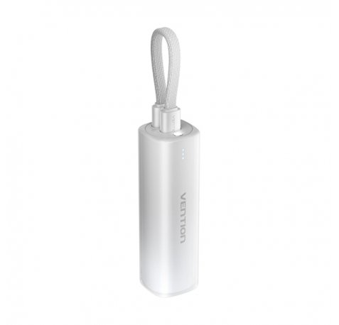 Vention PowerBank 5000mAh - USB-C, Lightning - Carga Rapida 20W - Color Gris
