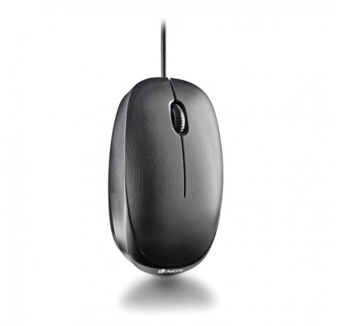 NGS Flame Raton USB-C 1000dpi - 2 Botones - Uso Ambidiestro - Color Negro