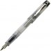 Pilot Prera Pluma Estilografica - Cuerpo Transparente - Incluye Convertidor y Cartucho de Tinta - Color Negro