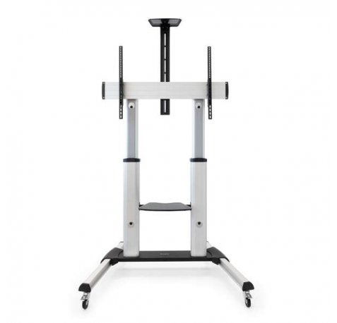 Tooq Soporte Suelo Ruedas Aluminio 60-100 - Color Plata