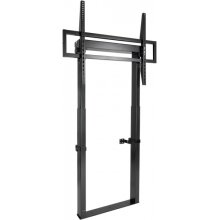 Tooq Hiperion Soporte de Suelo para TV - Pantallas de 55-100" - Soporta 120kg - VESA de 200x200 a 800x600 - Altura Regulable de 925 a 1600mm - Anclaje a Pared Opcional - Color Negro