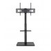 Tooq Moon Soporte de Suelo con Regulación de Altura para Pantallas 37"-75" - Color Negro