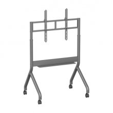 Aisens FTF90E-467 ECO Soporte de Suelo para Pantallas Interactivas/TV de 55 a 90" - Motorizado - Bandeja Multiusos - Peso Max. 90kg - Ruedas - Color Gris Aisens FTF90E-467 ECO Soporte de Suelo para Pantallas Interactivas/TV de 55 a 90" - Motorizado - Bandeja Multiusos - Peso Max. 90kg - Ruedas - Color Gris