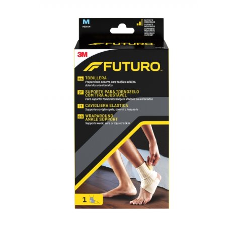 Futuro Tobillera - Talla M (20.3 - 22.9cm) - Transpirable - Color Beige
