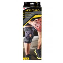 Futuro Rodillera Reforzada - Ajustable (40.6 - 55.9cm) - Color Negro