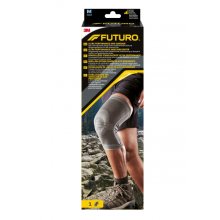 Futuro Rodillera - Talla M - Estabilizadora - Uso de Alto Rendimiento - Transpirable - Elastico - Color Gris