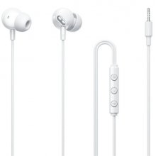 Vention Echo Lite Auriculares Intraurales con Cable de 1.2m - Jack 3.5mm - Microfono Integrado - Altavoz de 12mm - Color Blanco