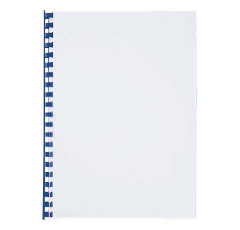 GBC Pack de 100 Canutillos Encuadernacion Combbind - 12mm - Duradero y Resistente - Azul