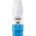 Canon GI50 Cyan Botella de Tinta Original - GI50C / 3403C001