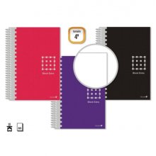 Golden Cuaderno Espiral 4º 80 Hojas 60grs Liso - Margen Remarcado - Tapa Extradura - Colores Surtidos (6 uds)