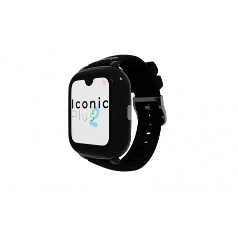 Savefamily Reloj Inteligente Infantil Iconic Plus 2 con GPS y Llamada - IP67 - Bateria 850mAh - IA - Color Negro