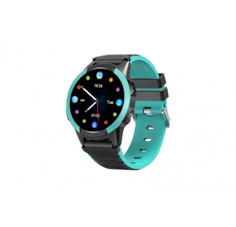 Savefamily Reloj Inteligente Infantil Slim con GPS y Llamada - IPX7 - Camara Lateral - Pantalla IPS 1,28" - Color Verde