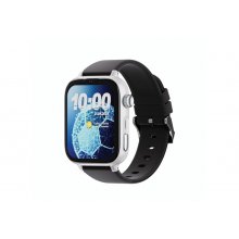 Savefamily Reloj Inteligente Smartwatch Infantil SaveWatch Plus 2 - Pantalla Amoled - Carcasa Blanca - Correa Silicona Negra