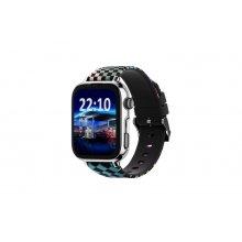 Savefamily Reloj Inteligente Infantil SaveWatch Plus 2 - Pantalla Amoled - Carcasa Plateada - Correa Silicona Loop
