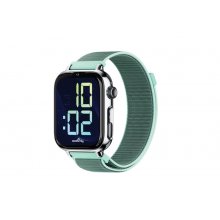 Savefamily Reloj Inteligente Infantil SaveWatch Plus 2 - Pantalla Amoled - Carcasa Plateada - Correa Tela Ocean Savefamily Reloj Inteligente Infantil SaveWatch Plus 2 - Pantalla Amoled - Carcasa Plateada - Correa Tela Ocean