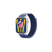 Savefamily Reloj Inteligente Smartwatch Infantil Savewatch Plus Edicion Atletico de Madrid con GPS y Llamada - Correa Tela Azul