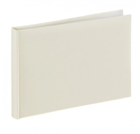 Hama Fine Art Album de Fotos - 36 Paginas Blancas - Tapa de Papel - 24x17cm - Color Beige