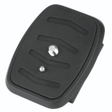Hama Star 200 Soporte de Liberacion Rapida para Tripode - Tornillo de 1/4" - Plastico - 6.6x5.1cm - Color Negro