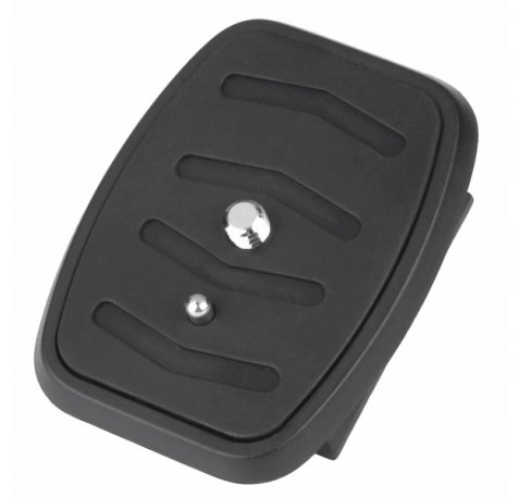 Hama Star 200 Soporte de Liberacion Rapida para Tripode - Tornillo de 1/4" - Plastico - 6.6x5.1cm - Color Negro