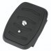 Hama Star 200 Soporte de Liberacion Rapida para Tripode - Tornillo de 1/4" - Plastico - 6.6x5.1cm - Color Negro